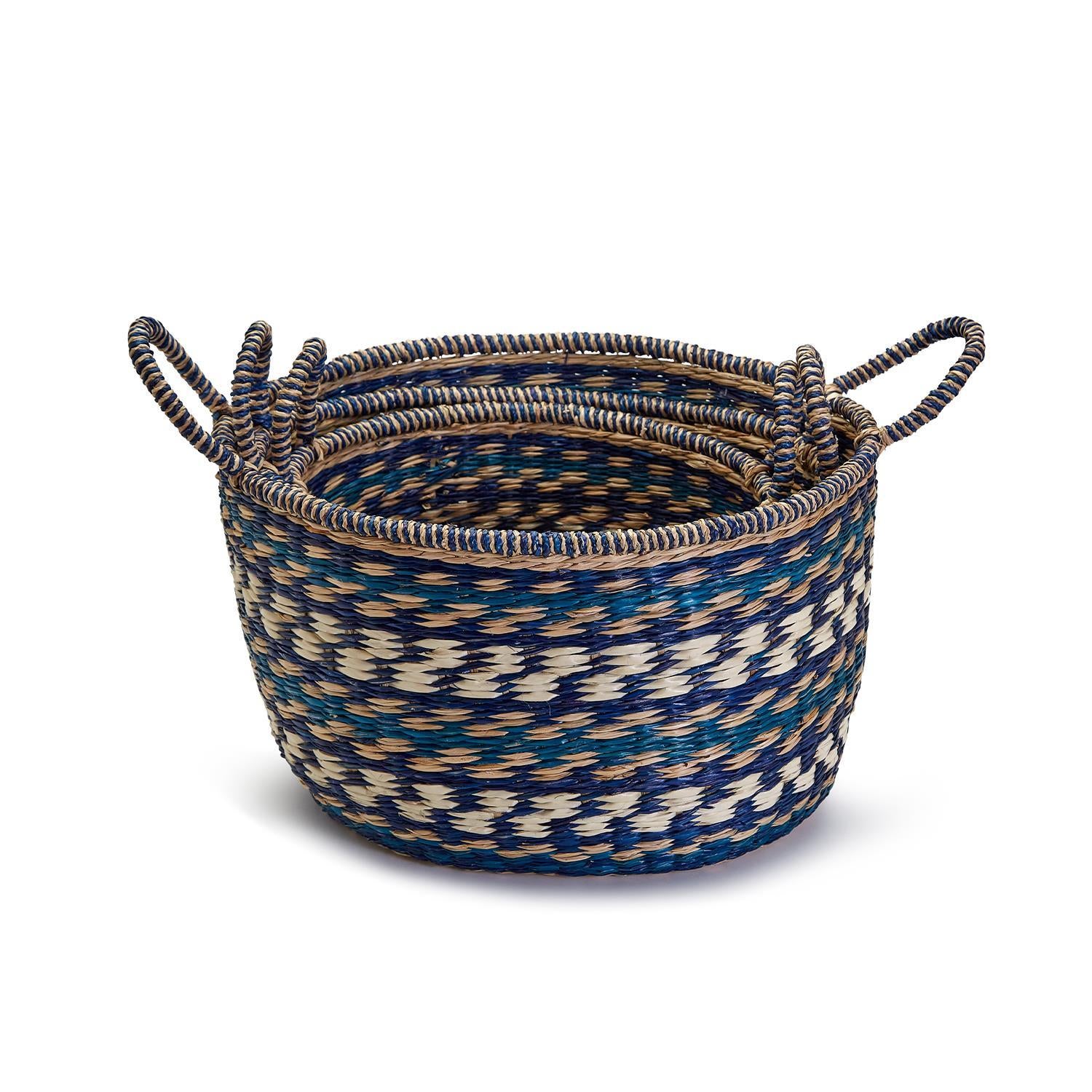 Two's Company S/3 Talamanca Baskets Incl 3 Sizes