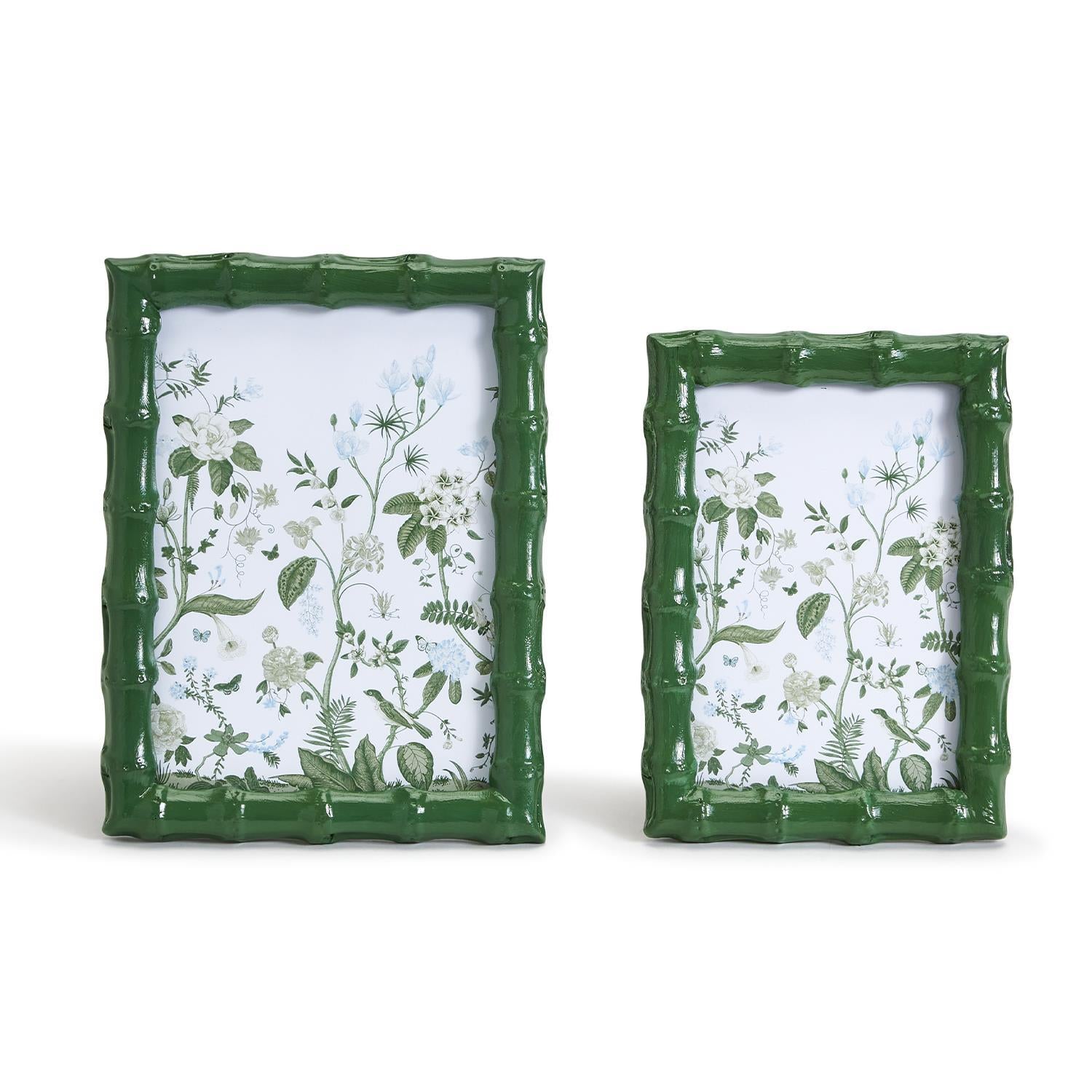 Two's Company S/2 Countryside Green Photo Frames
