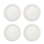 Two's Company Heirloom S/4 Pearl Edge Dinner Plates