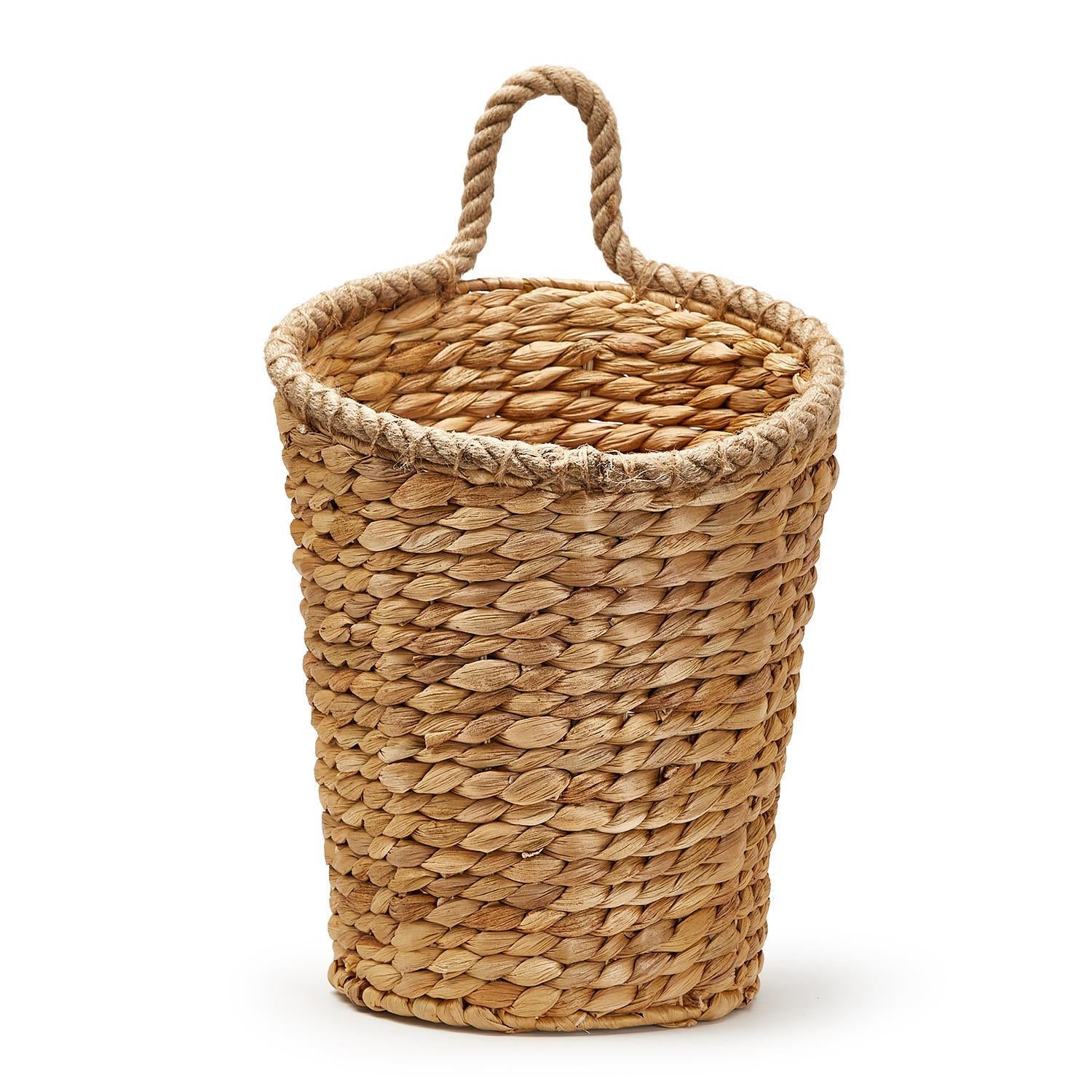 Rice Nut Weave Hanging Storage / Planter Basket