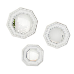Two's Company Octogon S/3 Hanging Wall Mirrors