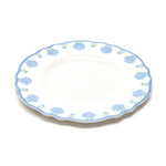 Hydrangea Melamine  S/4 Dinner Plates