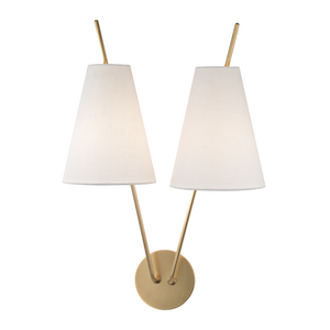 Hudson Valley Lighting Campagna 2 Light Wall Sconce