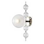 Hudson Valley Lighting Calypso 1 Light Wall Sconce - Polished Nickel