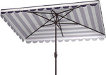 Safavieh Vienna 6.5 X 10 Ft Rect Crank Umbrella , PAT8311