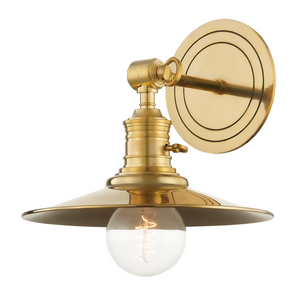 Hudson Valley Lighting Garden City 9.5 1 Light Wall Sconce