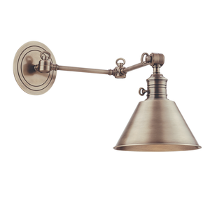 Hudson Valley Lighting Garden City 11.25" 1 Light Wall Sconce