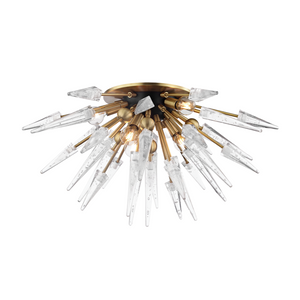 Hudson Valley Lighting Sparta 14.25" 6 Light Semi Flush
