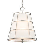 Hudson Valley Lighting Savona 3 Light Pendant - Polished Nickel