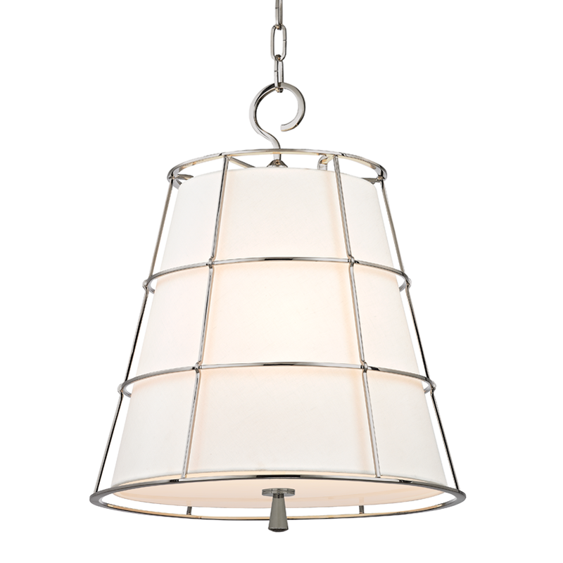 Hudson Valley Lighting Savona 3 Light Pendant - Polished Nickel