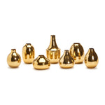 S7 Gold-Plated Nickel Vases