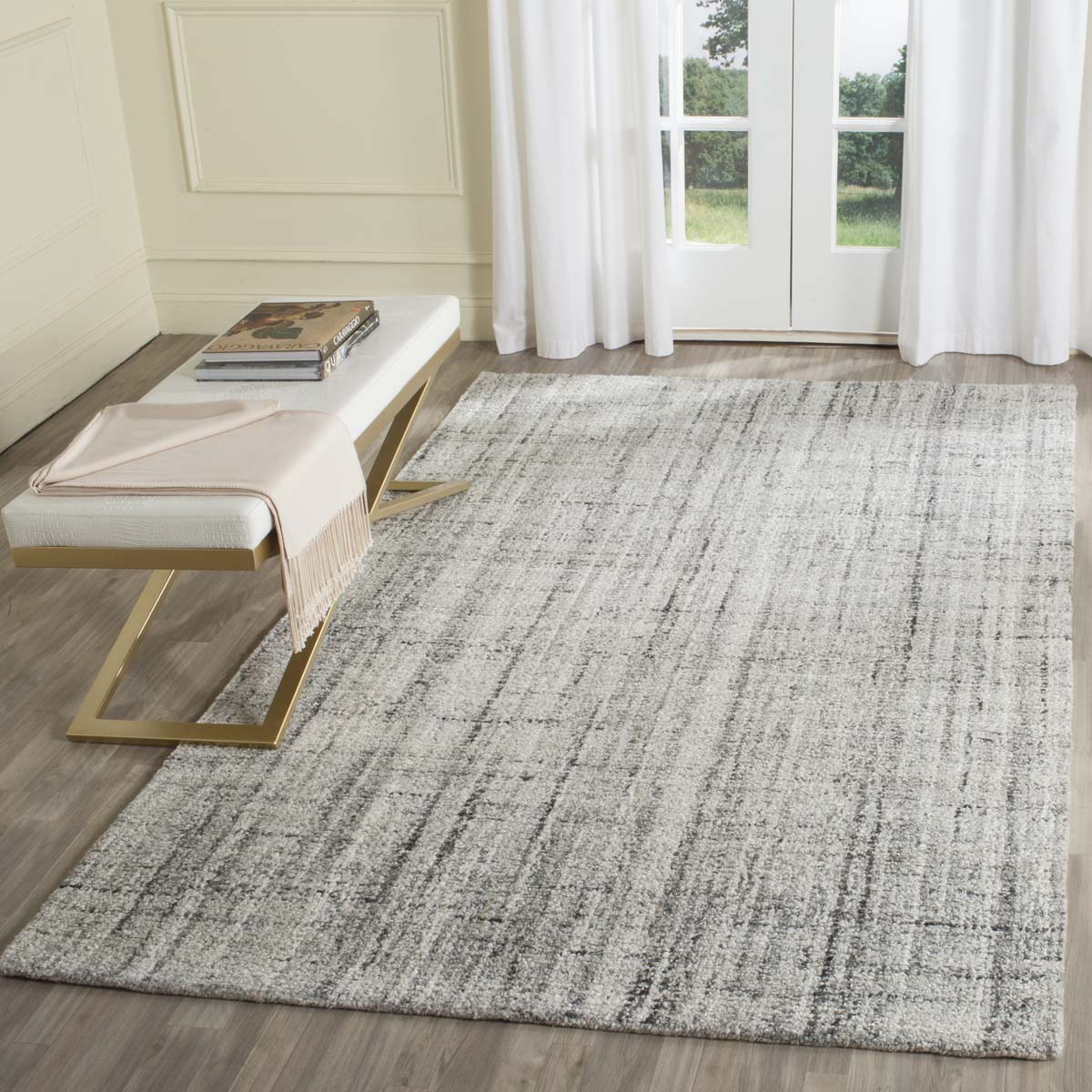 Safavieh Abstract 141 Rug, ABT141 - Grey / Black