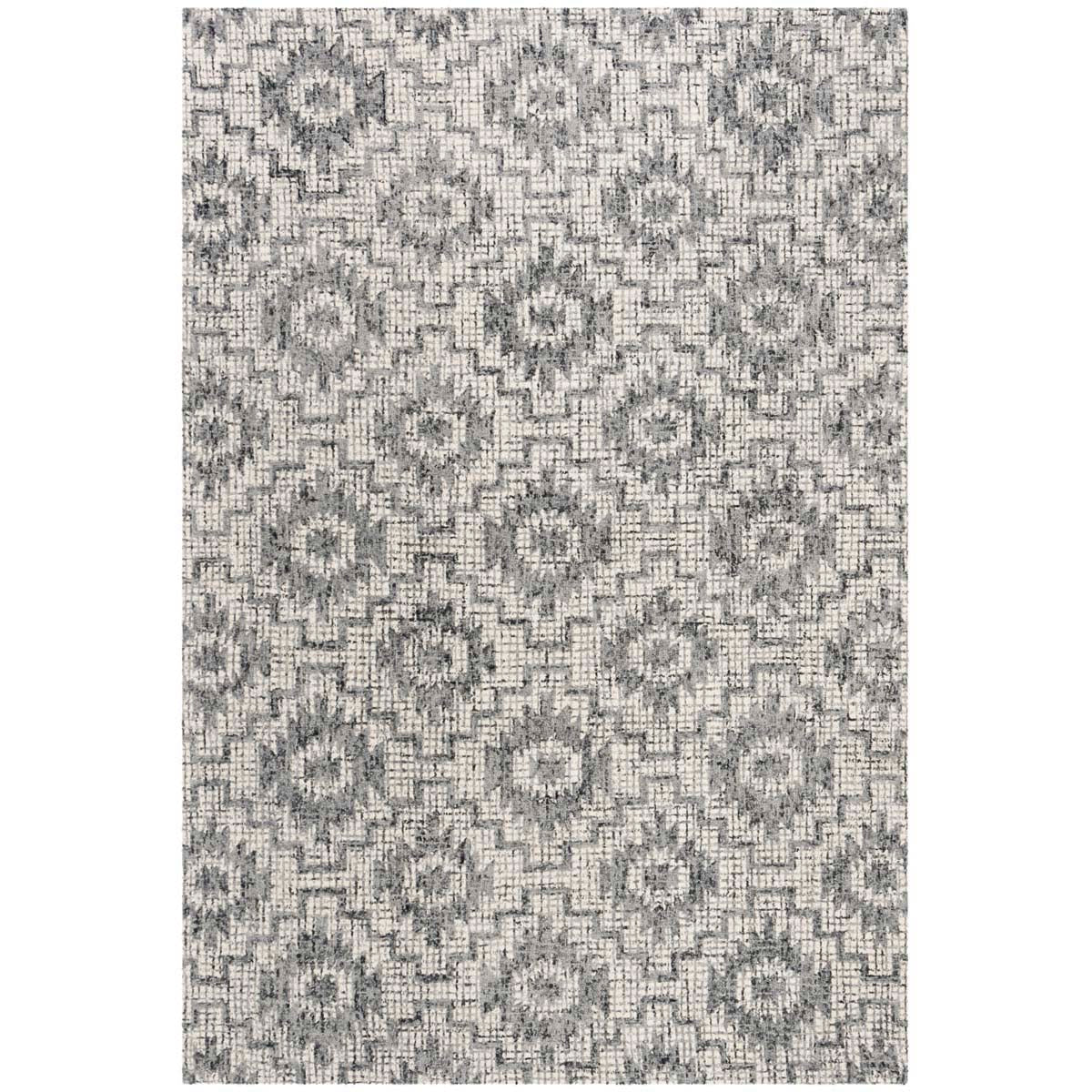 Safavieh Abstract 202 Rug, ABT202 - Ivory / Dark Grey