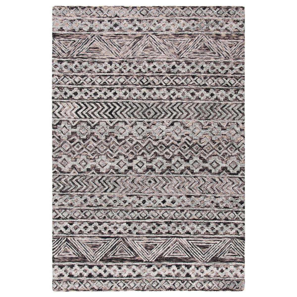 Safavieh Abstract 252 Rug, ABT252 - Grey / Brown