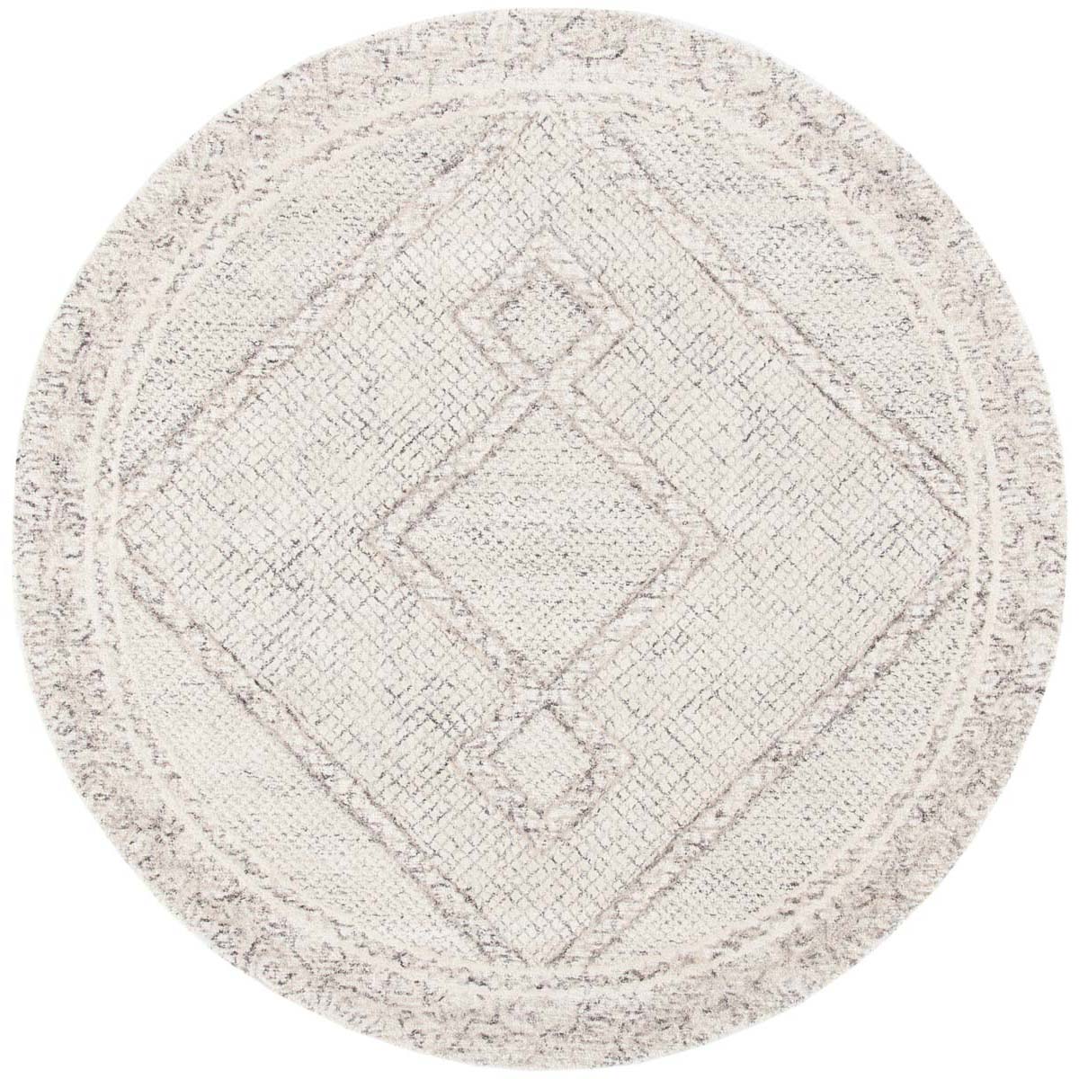 Safavieh Abstract 345 Rug, ABT345 - Ivory / Grey