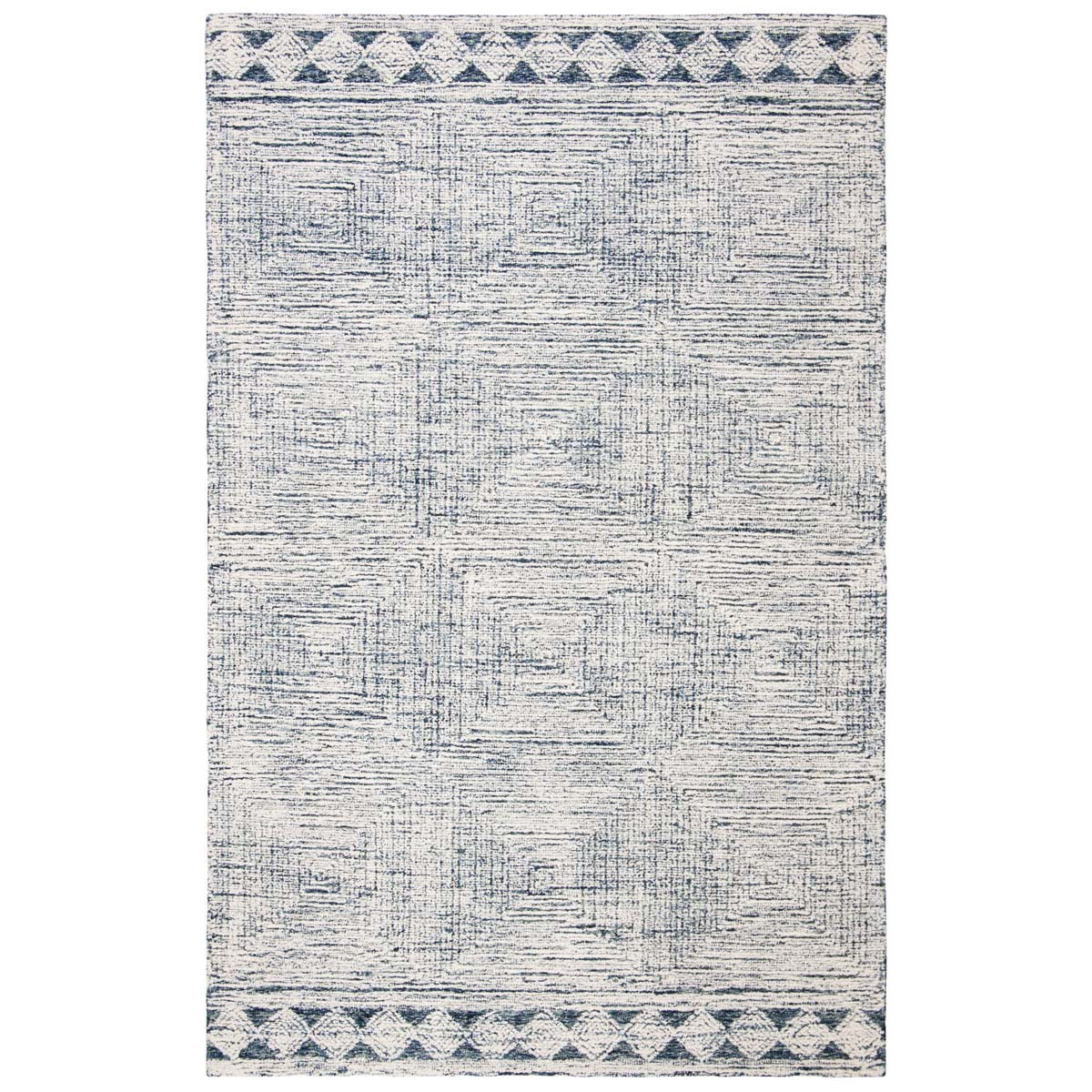 Safavieh Abstract 349 Rug, ABT349 - Ivory / Navy
