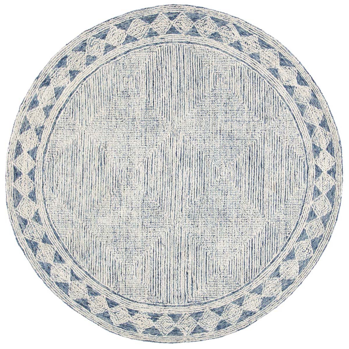 Safavieh Abstract 349 Rug, ABT349 - Ivory / Navy