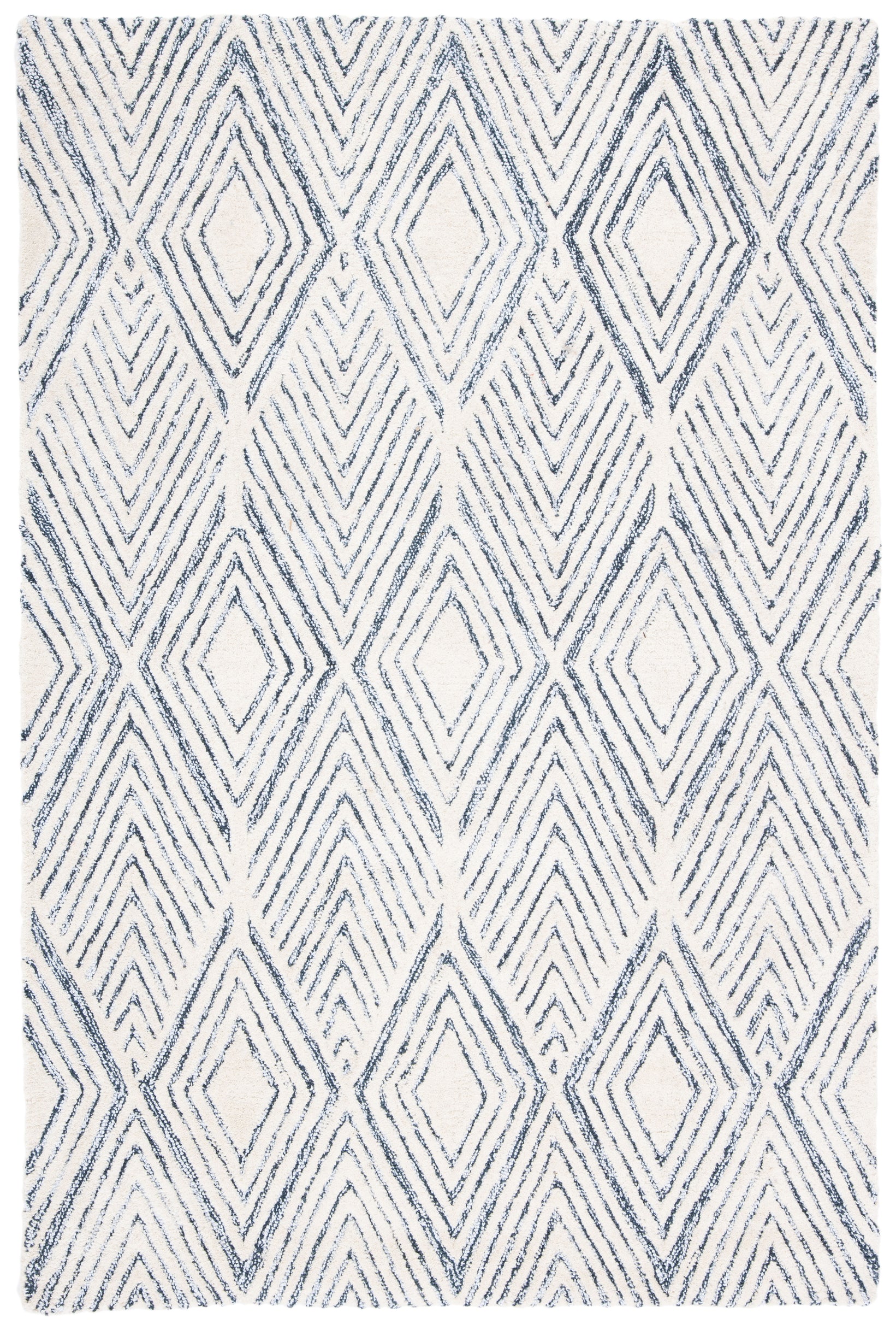 Safavieh Abstract 350 Rug, ABT350 - Ivory / Charcoal