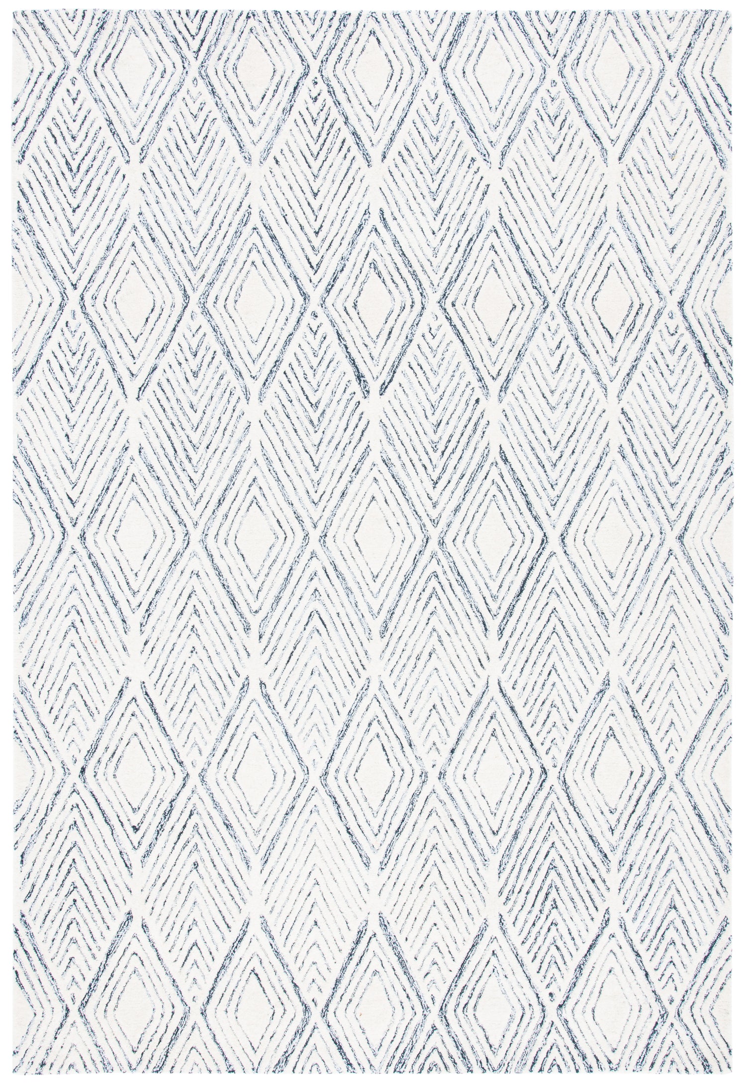 Safavieh Abstract 350 Rug, ABT350 - Ivory / Charcoal