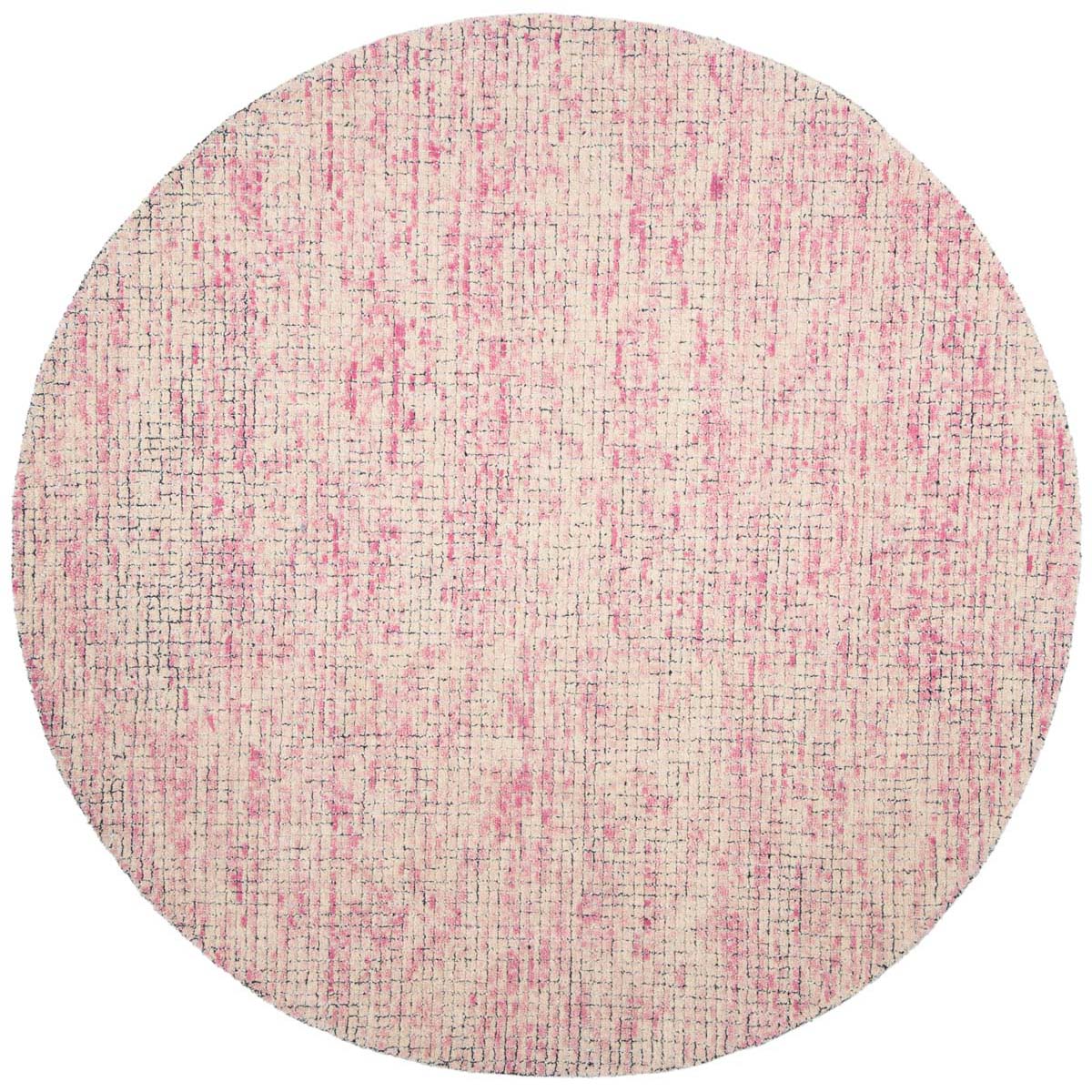 Safavieh Abstract 473 Rug, ABT473 - Ivory / Pink