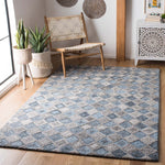 Safavieh Abstract 626 Rug, ABT626 - Grey / Blue