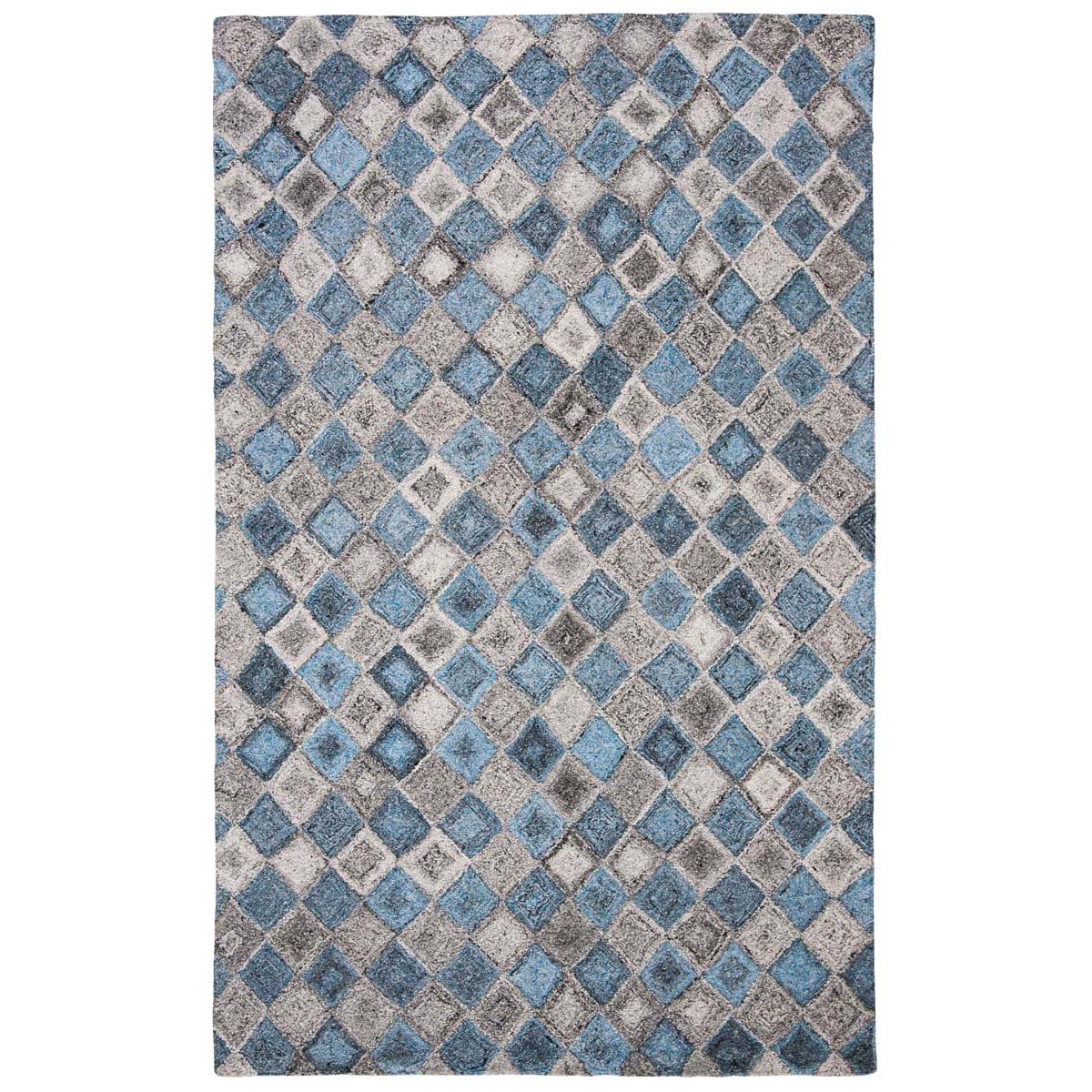Safavieh Abstract 626 Rug, ABT626 - Grey / Blue
