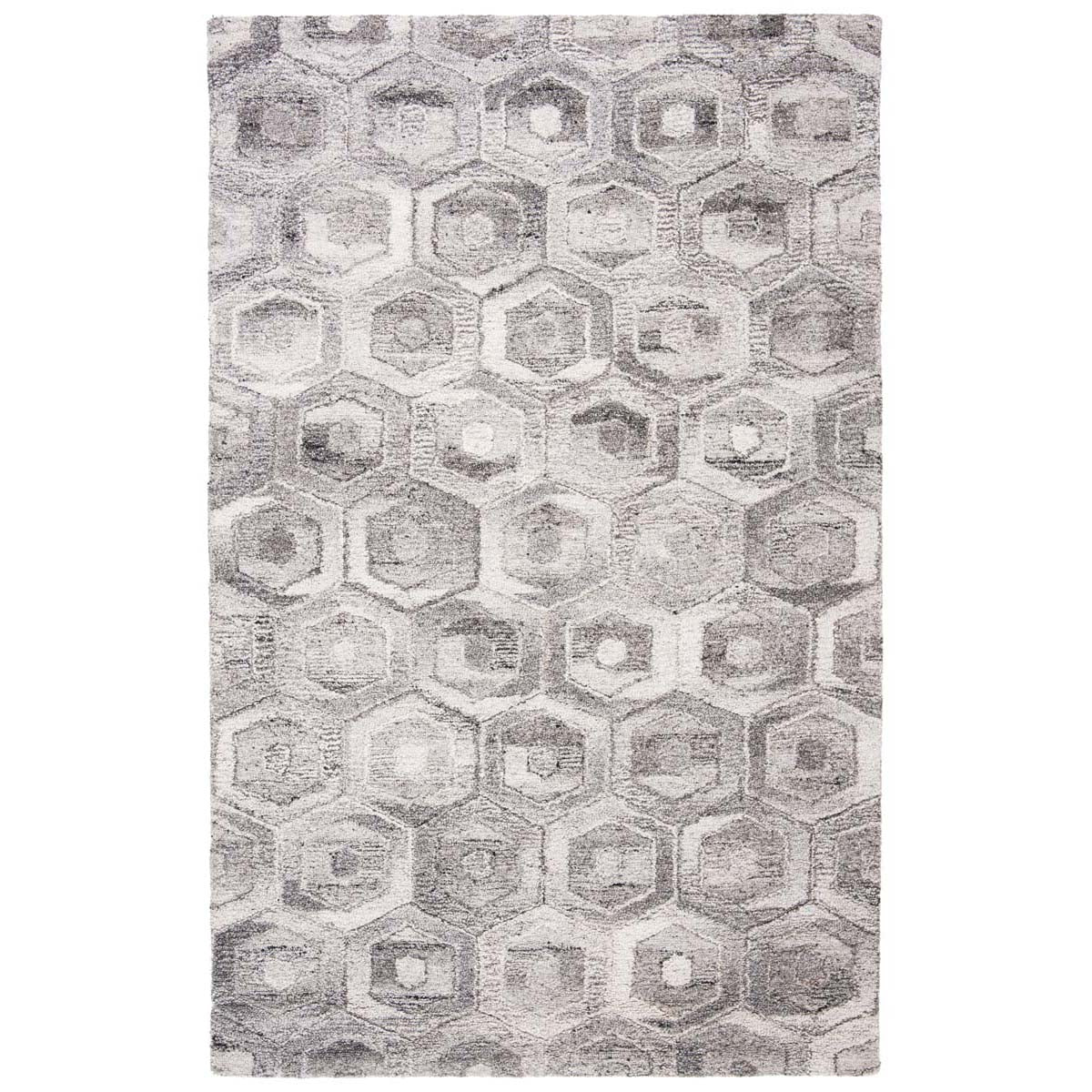 Safavieh Abstract 632 Rug, ABT632 - Grey / Beige