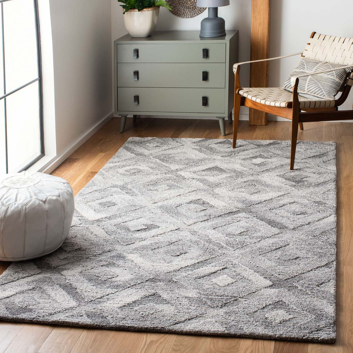 Safavieh Abstract 635 Rug, ABT635 - Grey