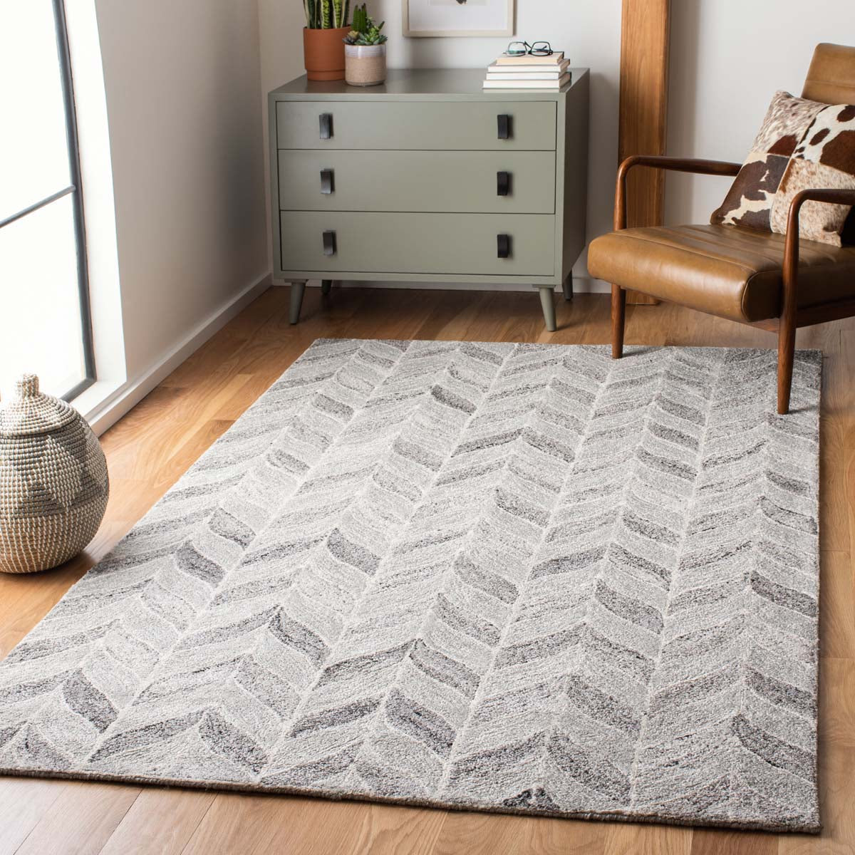 Safavieh Abstract 636 Rug, ABT636 - Grey