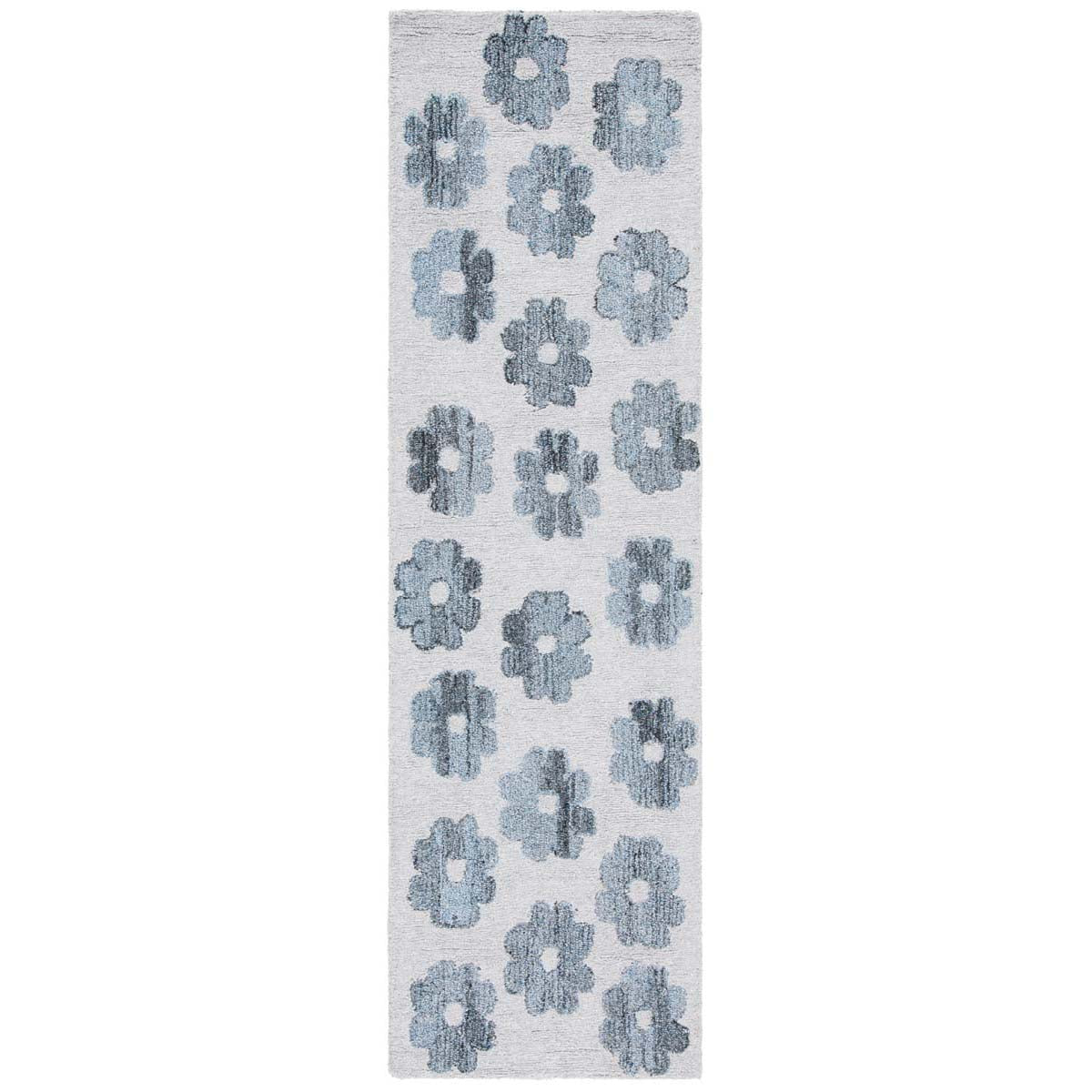 Safavieh Abstract 637 Rug, ABT637 - Grey / Blue