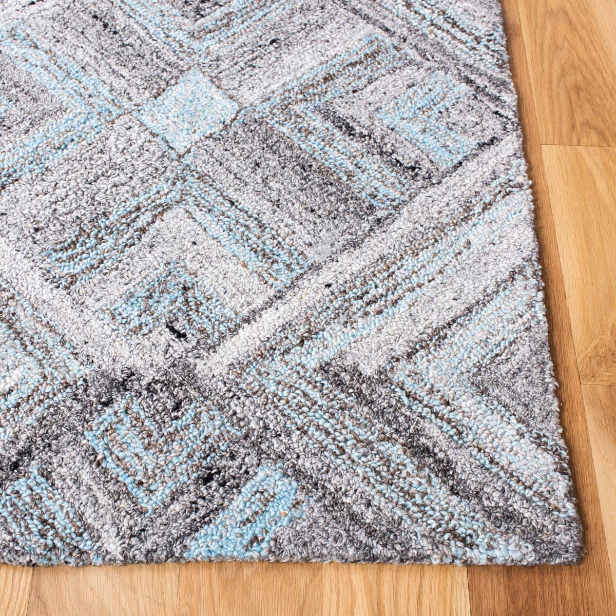 Safavieh Abstract 642 Rug, ABT642 - Grey / Turquoise