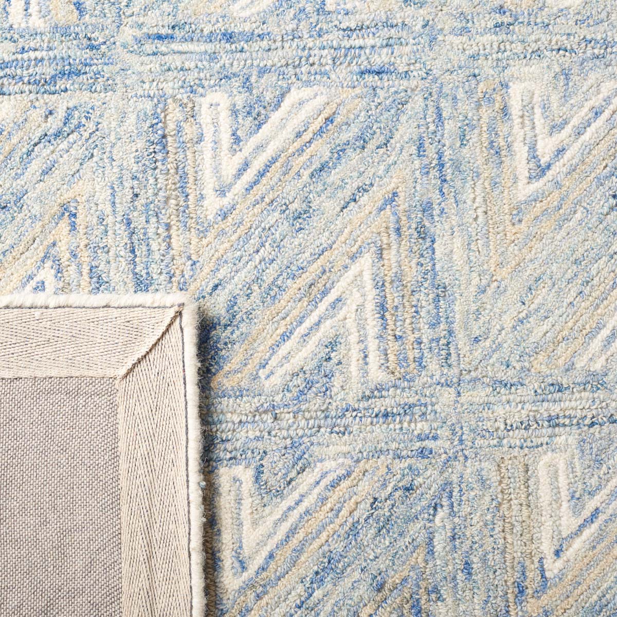 Safavieh Abstract 653 Rug, ABT653 - Blue / Beige