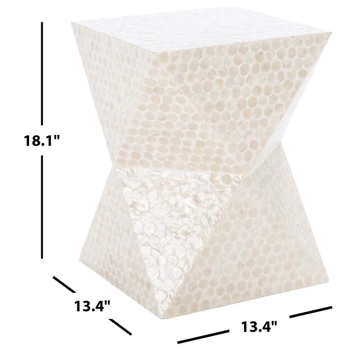 Safavieh Milan Accent Table , ACC1802 - White