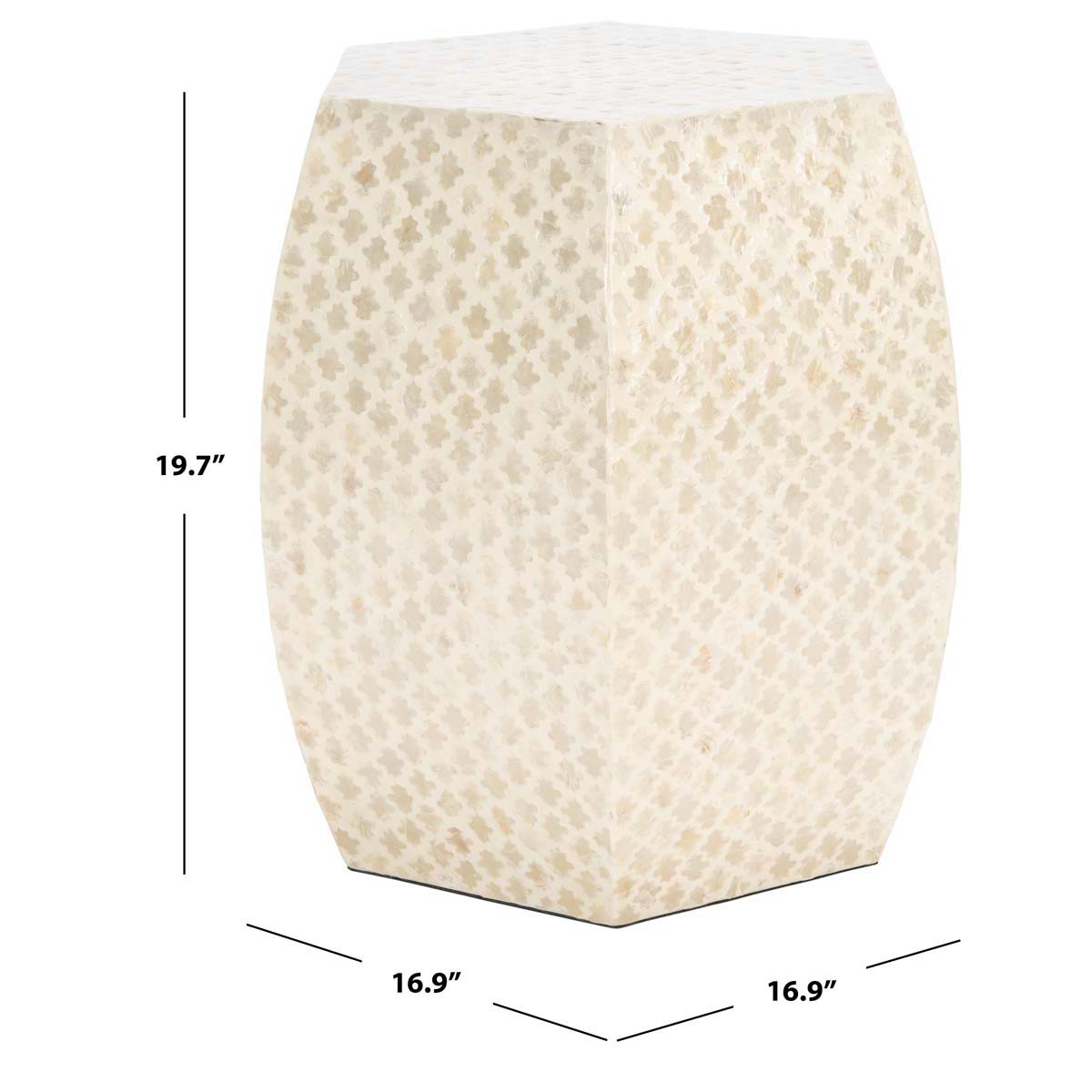 Safavieh Rylie Accent Table  , ACC1803 - White