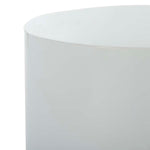 Safavieh Angelo Round Side Table , ACC3203 - White/Gold