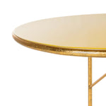 Safavieh Sionne Round C Table , ACC3210 - Yellow Enamel/Gold