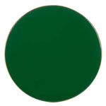 Safavieh Sionne Round C Table , ACC3210 - Hunter Green Enamel/Gold