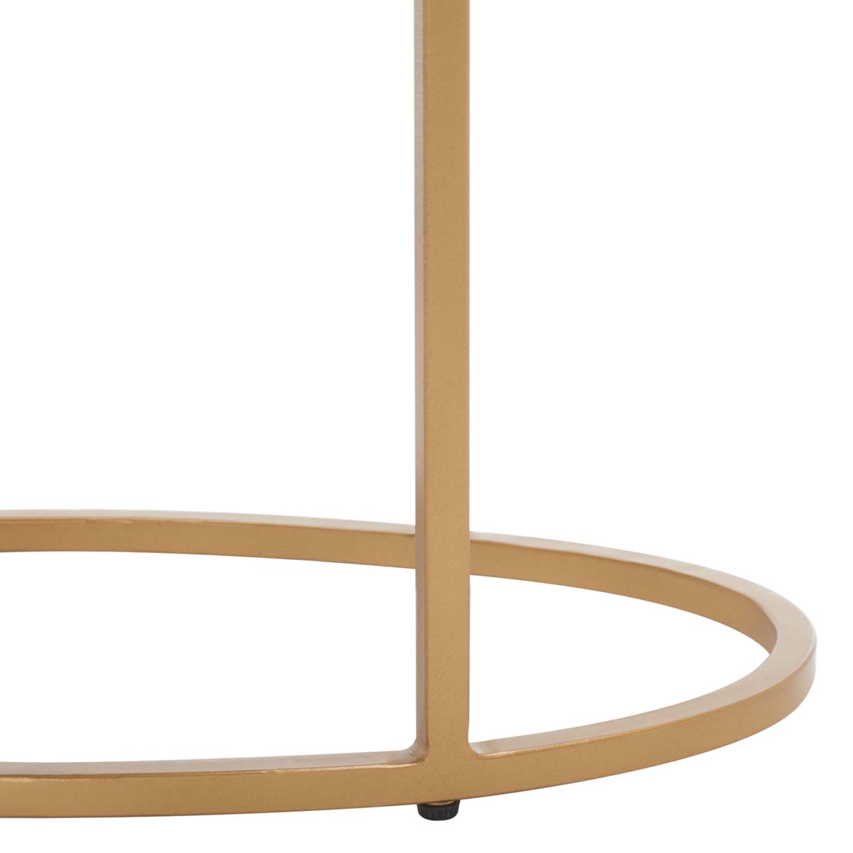 Safavieh Tage Marble Side Table , ACC3711 - White Marble/Gold Legs