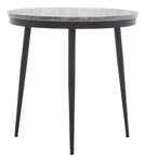 Safavieh Nylah Marble Side Table , ACC3716 - Grey Marble
