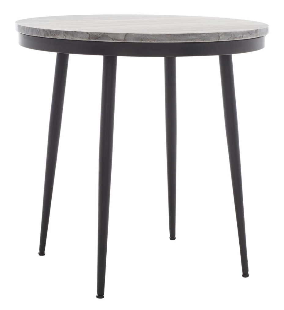 Safavieh Nylah Marble Side Table , ACC3716 - Grey Marble