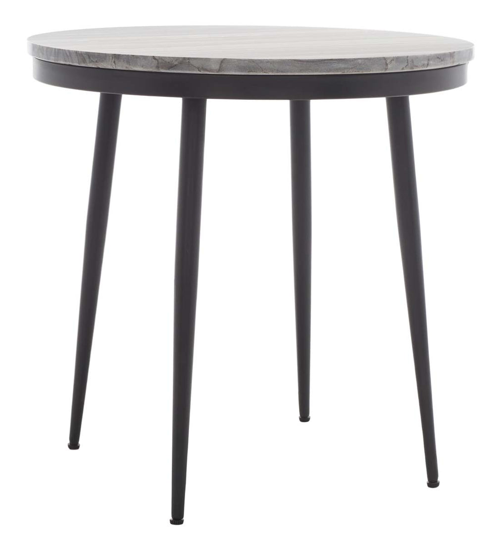 Safavieh Nylah Marble Side Table , ACC3716 - Grey Marble