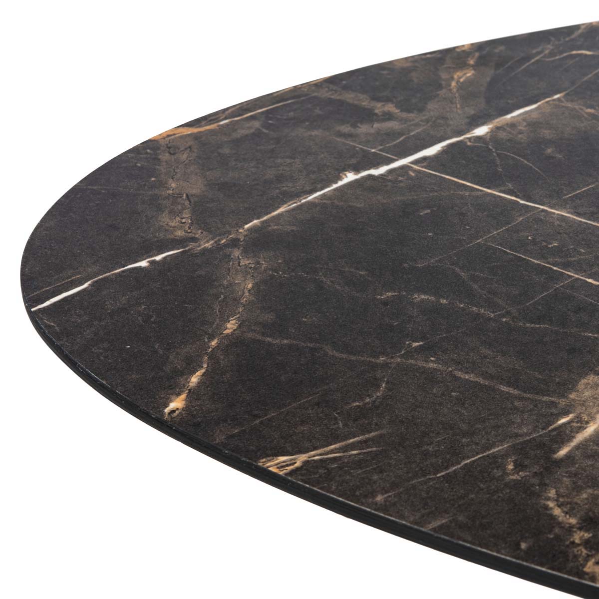 Safavieh Brooks Side Table , ACC4200 - Faux Grey Sandstone/Black