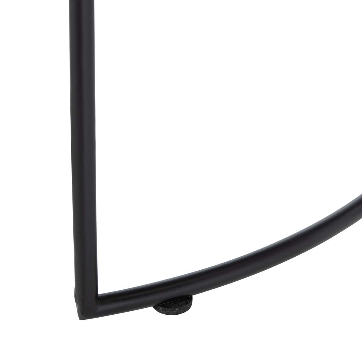 Safavieh Brooks Side Table , ACC4200 - Faux Grey Sandstone/Black