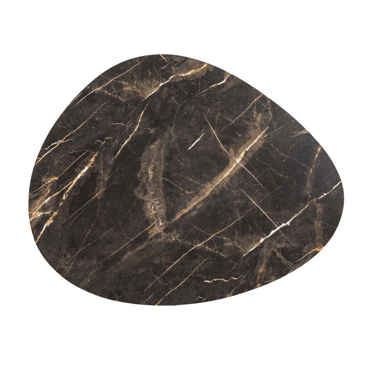 Safavieh Brooks Side Table , ACC4200 - Faux Grey Sandstone/Black