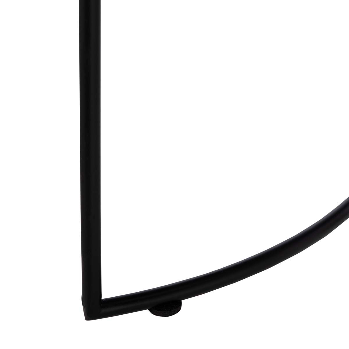 Safavieh Brooks Side Table , ACC4200 - Faux Dark Grey Stone/Black