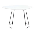 Safavieh Brooks Side Table , ACC4200 - White Lacquer/Black