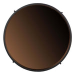 Safavieh Ruby Small Round Tray Top Accent Table , ACC4206 - Rose Gold/Black