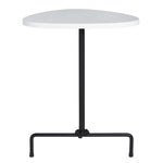 Safavieh Berlin Tripod Side Table , ACC4207 - White Lacquer/Black