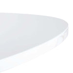 Safavieh Berlin Tripod Side Table , ACC4207 - White Lacquer/Black