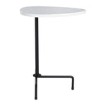 Safavieh Berlin Tripod Side Table , ACC4207 - White Lacquer/Black